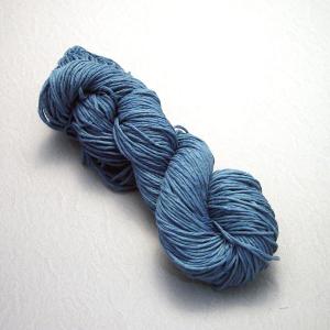 綿糸-極太　藍染(淡) 